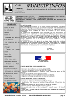 Bulletin bimestriel n°143 – Janvier à Mars 2025